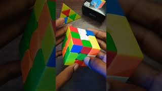 Rubiks cube robot vs hand solve shorts trendingshorts rubikscube viralshort MaxCuber [upl. by Norton]