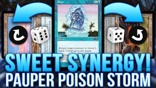 THIS DECK SNAPS Pauper Poison StormDice Factory — MTG Proliferate Combo  Magic The Gathering [upl. by Huskamp]