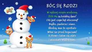 Bóg się rodzi  Polskie Kolędy  karaoke [upl. by Neibart695]