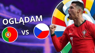 OGLĄDAM MECZ PORTUGALIA  CZECHY JAK ZAGRA CRISTIANO RONALDO [upl. by Ongineb]