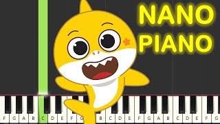 Baby Shark Piano Tutorial [upl. by Karina]