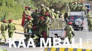 Shuhudia timbwili la Askari Polisi na Majambazi [upl. by Onitnerolf780]