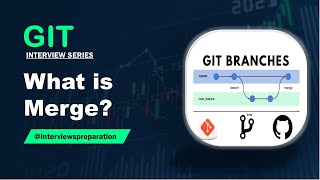 What is Merge in GIT gitinterview [upl. by Hunter]