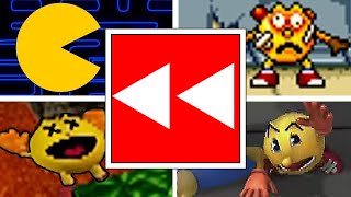 Evolution Of PacMan Deaths amp Game Over Screens Reversed 19802024 Arcade PS1 3DS PC amp More [upl. by Dahlia]