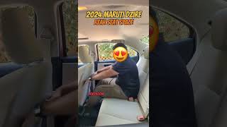 2024 Maruti Dzire Rear Seat Experience dzire2024 [upl. by Valer]