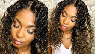 THESE WAVES 😍  Sensationnel HD Lace Front Wig Butta Lace Unit 19 ft SAMSBEAUTY [upl. by Kinghorn65]