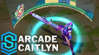 Arcade Caitlyn Skin Spotlight  League of Legends [upl. by Eivi]