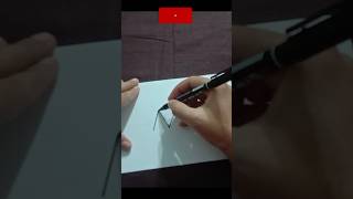 How draw a Bicycle easily cycledrawing arts drawingtutorial [upl. by Airat]