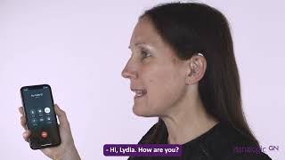 How to use hands free calling with your danalogic Extend hearing aids [upl. by Teyugn]