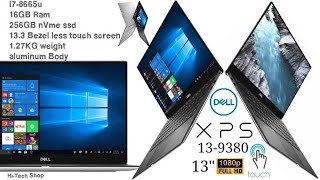 Dell XPS 13 9380 i78th 133quotTouch full Review [upl. by Ysak741]