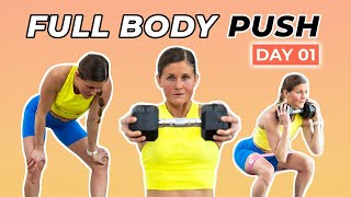 Stronger 25 Day 1 25Minute Full Body Push [upl. by Nibuz]