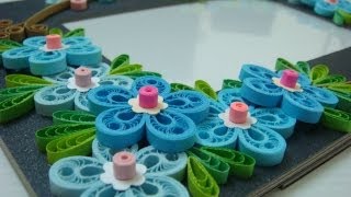 How to make a petal of a quilled Malaysian flower [upl. by Zoltai]