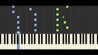 Gigi DAgostino  LAmour Toujours Piano Tutorial [upl. by Lydie]