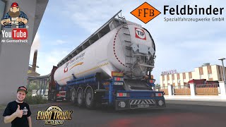 ETS2 v138 Feldbinder KIP Trailer pack v13 Best Class Trailer [upl. by Ades]