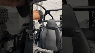 Polaris RZR 200  First modification Removal of the factory “window nets” [upl. by Ellivro488]