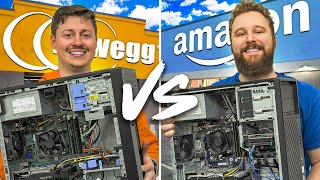 Amazon vs Newegg Prebuilt Gaming PC Challenge [upl. by Oriel]