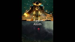 Sinister Titan Clock Man Vs Alioth alioth marvel mcu skibiditoilet godzilla DOMStudio vs [upl. by Elleined]