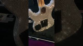 Fully crystallised Kramer Illusionist guitar for the nationalguitarmuseum customguitar rockstar [upl. by Ecahc895]