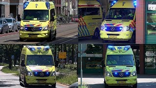 Ambulances Responding in The Netherlands Collection [upl. by Jamie251]