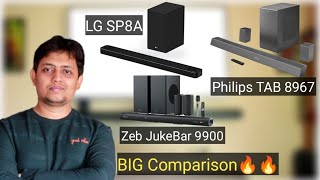 Top 3 Dolby Atmos soundbars under 40000  My all time favourite 🔥🔥 [upl. by Sigrid]