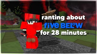 Gabetheidot ranting about Five Below for 28 minutes [upl. by Naujd]