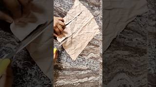 Cloth mat making at home shorts wastematerialreuseideas clothmat easydiy shortsfeed diy craft [upl. by Ertnod]