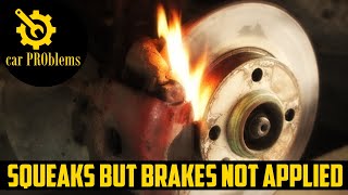 Squeaking Noise While Driving But Brakes Not Applied Causes amp Fix [upl. by Llertnov]