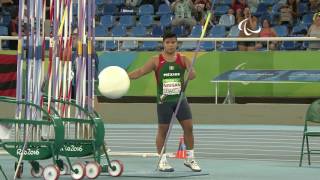 Athletics  Mens Javelin  F46 Final  Rio 2016 Paralympic Games [upl. by Acker]