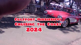 Cruisin the Coast Gulfport Mississippi 2024 [upl. by Wilhelm258]