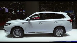 2019 Mitsubishi Outlander PHEV Geneva Unveiling [upl. by Kuth]