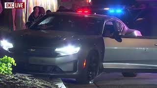 Suspect Crashes Out in Bricktown After a Short Police Chase breakingnews news press [upl. by Ahsiened]