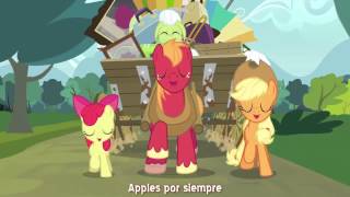 MLPFiM  Apples to the core  Letra en español  HD [upl. by Lashonde]