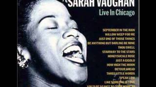 September In The Rain  Sarah Vaughan [upl. by Keiko]