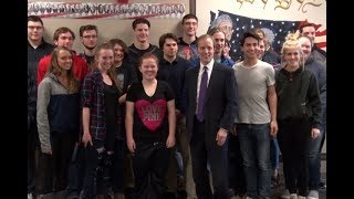 MN Secretary of State Visits Bemidji High School [upl. by Ihculo]