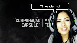 Major RD feat Xamã  Corporação Capsule Lyric Vídeo React comentado [upl. by Nathaniel]