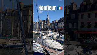 Walk in Honfleur 🇫🇷 Normandy ⚓️ Visit the Town Market and the Harbour honfleur normandie travel [upl. by Duval]