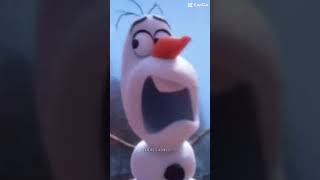 olaf funny edit capcut capcutcaptions myedit viralshort frozen [upl. by Ahsikram]