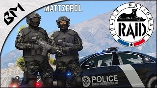 GTA 5 ONLINE RP  Le RAID  Multijoueur avec MattZepol  Patrouille 12 [upl. by Rilda627]