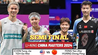 SF🇲🇾Chen Tang JieToh Ee Wei VS 🇨🇳Feng Yan ZheHuang Dong Ping🔥 China Masters 2024 [upl. by Noman]