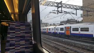 TFL Rail Crossrail Class 345 022 StratfordLondon Liverpool Street towards London Liverpool Street [upl. by Lyell136]