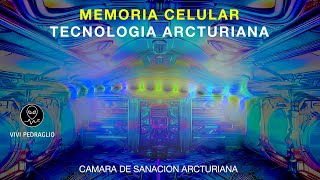 MEMORIA CELULAR 💎 TECNOLOGIA ARCTURIANA 👽 CAMARA DE SANACION ARCTURIANA  Vivi Pedraglio [upl. by Lisan]