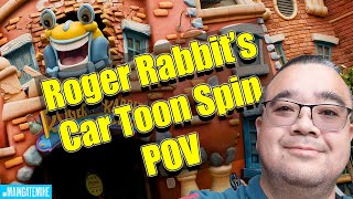 Roger Rabbits Car Toon Spin POV  Disneyland Park [upl. by Anos41]