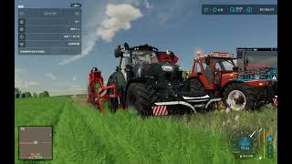 FS22  Follow Me  DeutzFahr Series 6 TTV amp Dewulf P3K Profi Harvest Carrots  Zielonka [upl. by Bruno]