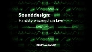 Sounddesign Hardstyle Screech in Ableton Live [upl. by Chatterjee58]