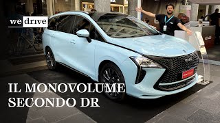 EVO Spazio  Il monovolume secondo DR al Salone Auto Torino 2024 [upl. by Valaria]