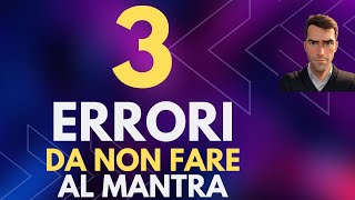 3 ERRORI DA NON FARE AL FANTACALCIO MANTRA [upl. by Lourie592]