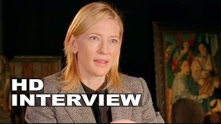 The Monuments Men Cate Blanchett quotClaire Simonequot On Set Interview  ScreenSlam [upl. by Maximilianus504]