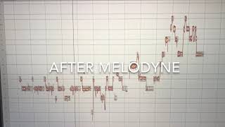 Melodyne on Lead Vocals  Before and After Comparison [upl. by Uhayile]