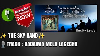 Dadaima Mela lagecha Karaoke Track With Lyrics  The Sky Band [upl. by Gregson224]