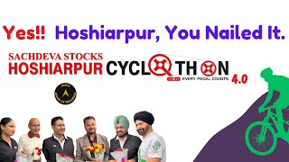 Sachdeva Stocks Hoshiarpur Cyclothon 40 [upl. by Oniram309]